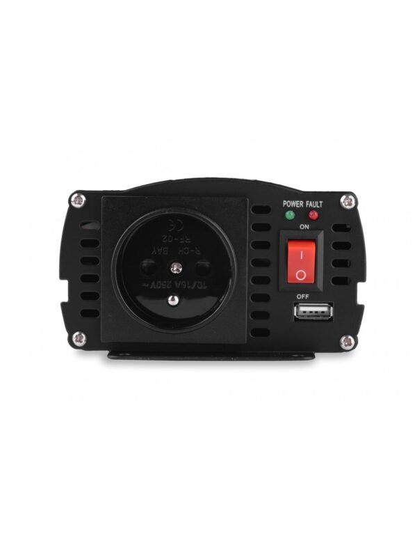 Įtampos keitiklis iš 12V į 220V 350/500W Volt IPS-500-2