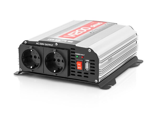 Įtampos keitiklis iš 12V į 220V 600W 1200W Sinus Blow