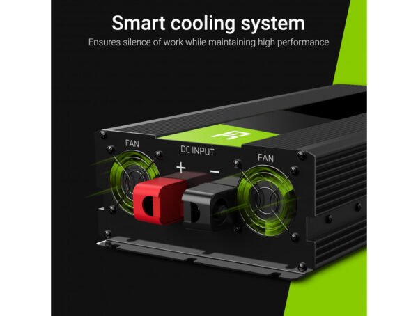 Įtampos keitiklis iš 12V į 220V 3000 6000W Green Cell-2