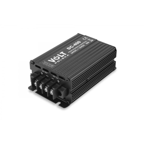 Įtamos keitiklis iš 24V į 12V 30A 360W Volt DC-400